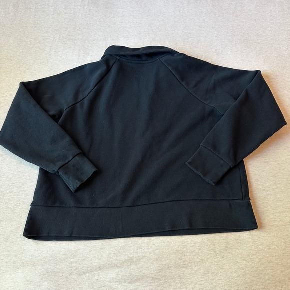 Under Armour Mens Small Black Quarter Zip Fleece Lined Pullover - Picture 7 of 7